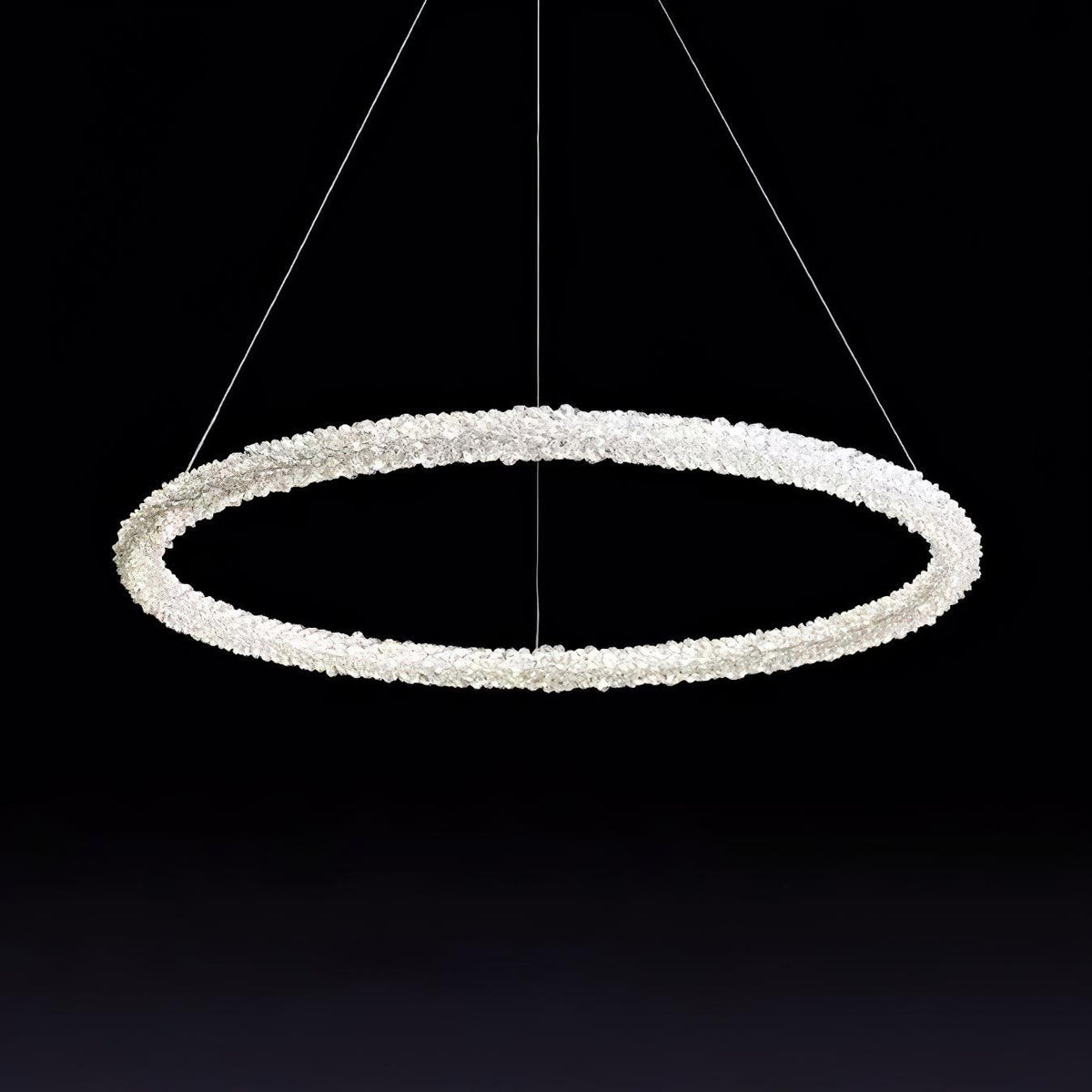 Seleira Ring kristal kroonluchter LED