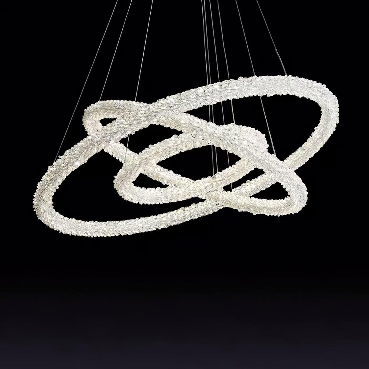 Seleira Ring kristal kroonluchter LED