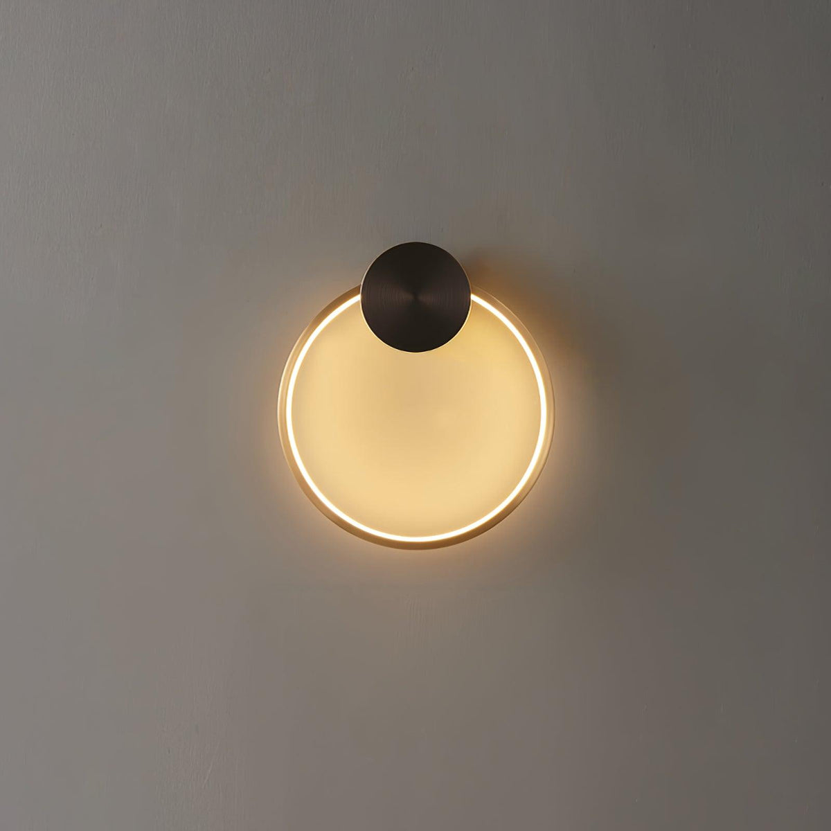 Oriaenne wandlamp Moderne Minimalistische Ringvormige LED messing Metaal