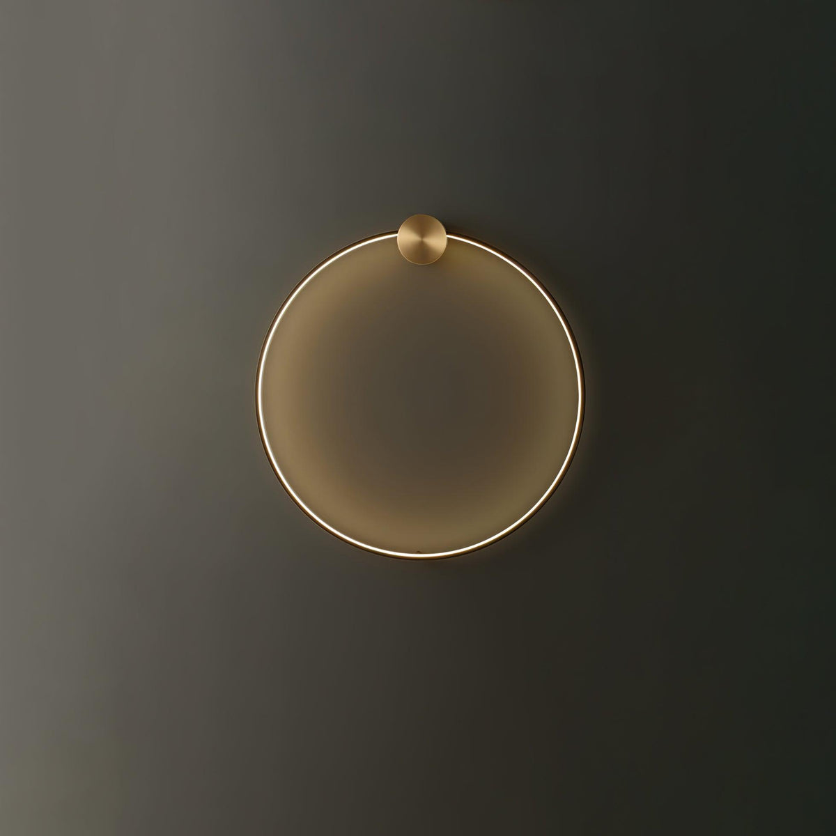 Oriaenne wandlamp Moderne Minimalistische Ringvormige LED messing Metaal
