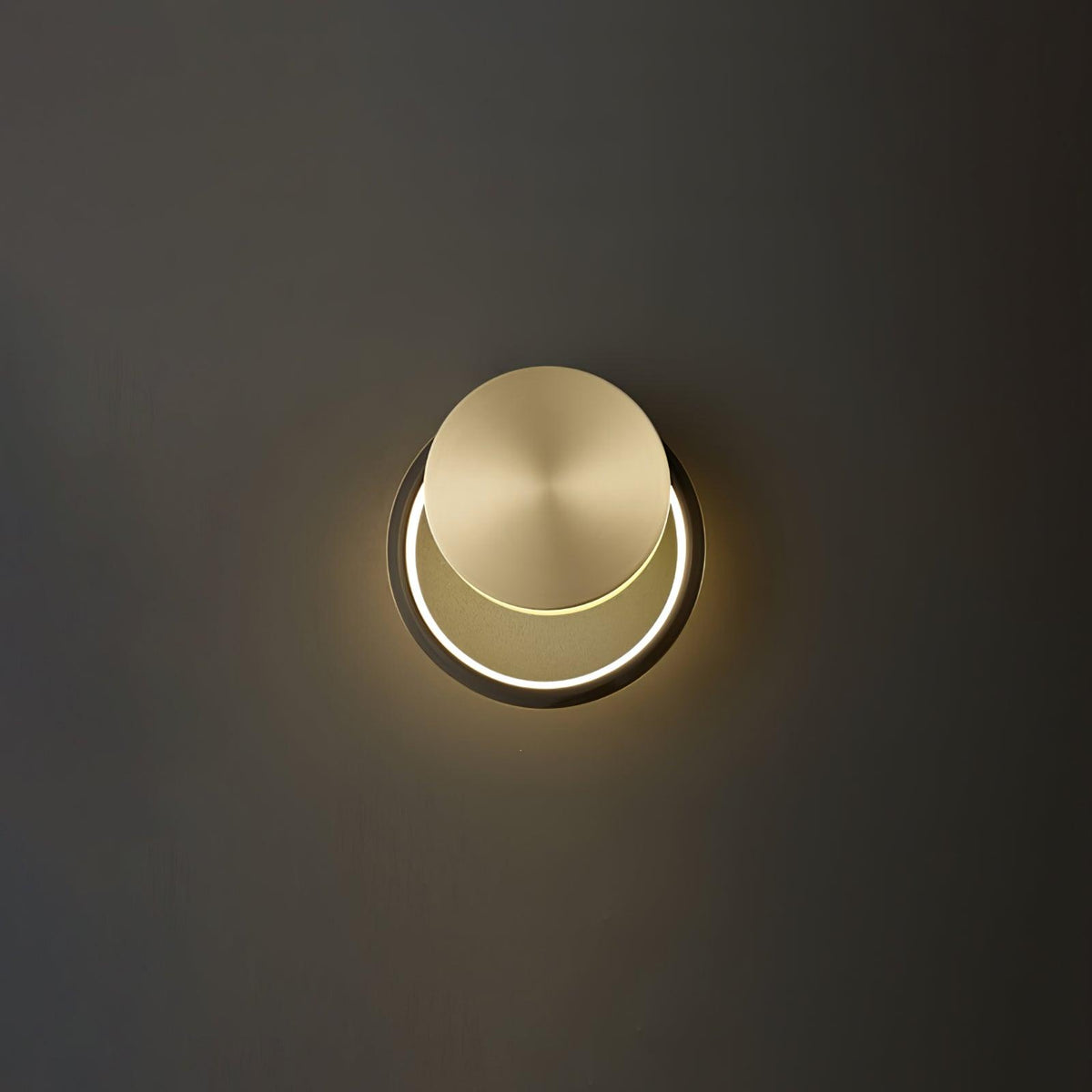 Oriaenne wandlamp Moderne Minimalistische Ringvormige LED messing Metaal