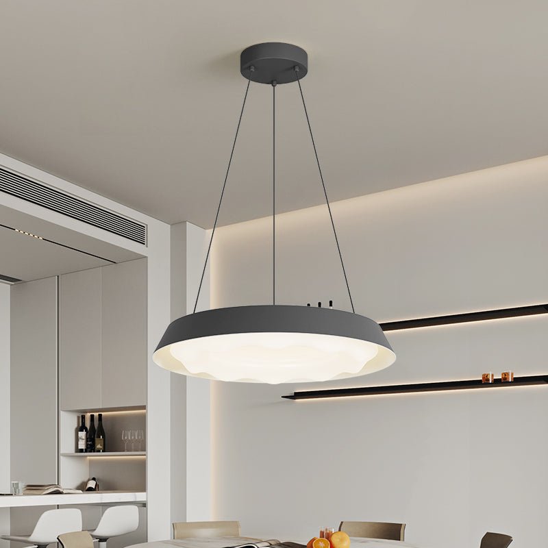 Vadoror Moderne minimalistische hanglamp met golfpatroon