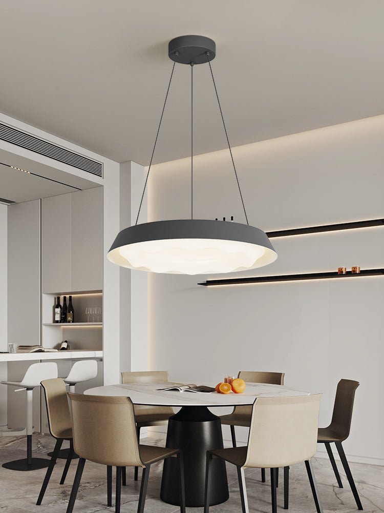 Vadoror Moderne minimalistische hanglamp met golfpatroon