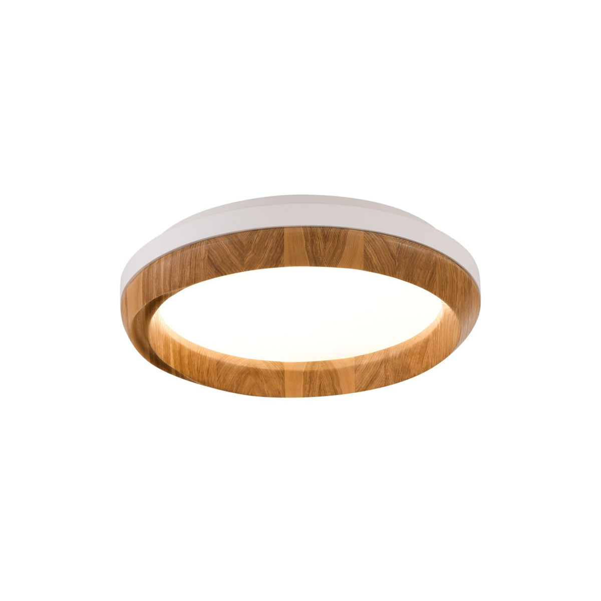 Aurdoreth Moderne plafondlamp met minimalistisch rimpelend houten ontwerp