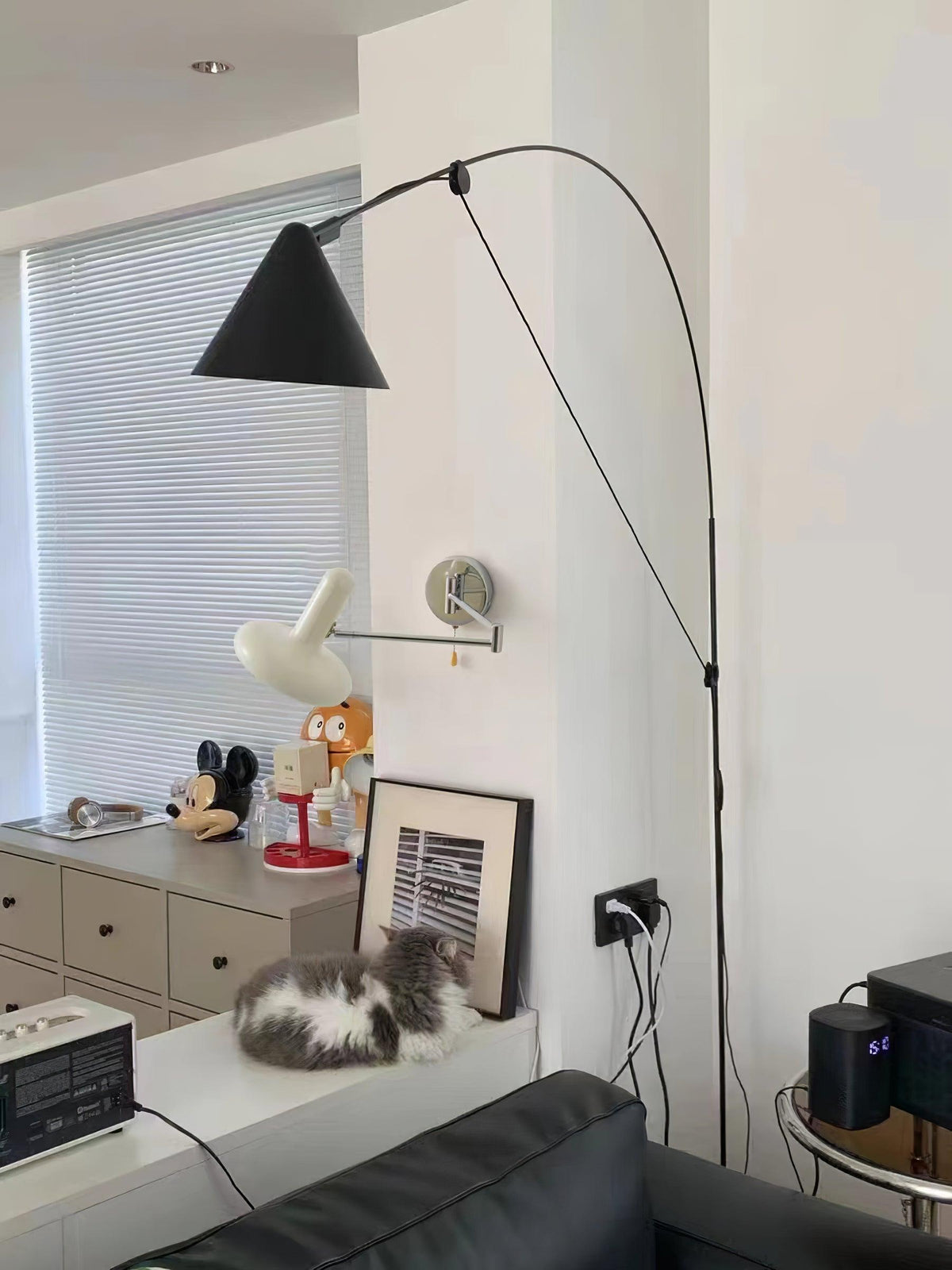 Ferinielle wandlamp Noordse kunst Rocker Metaal