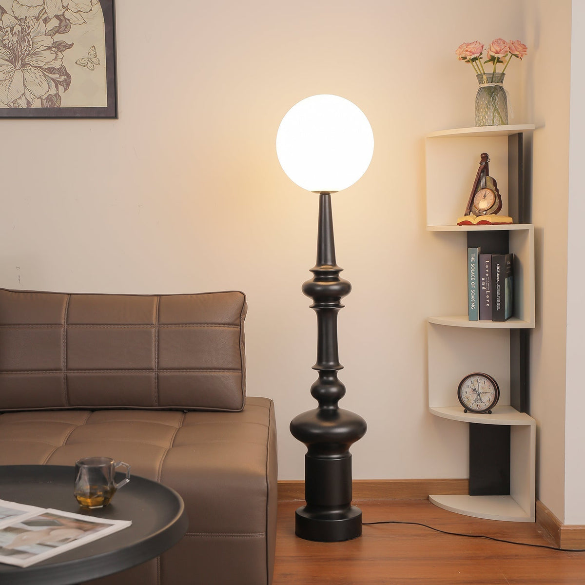 Riroxen vloerlamp Roman Column