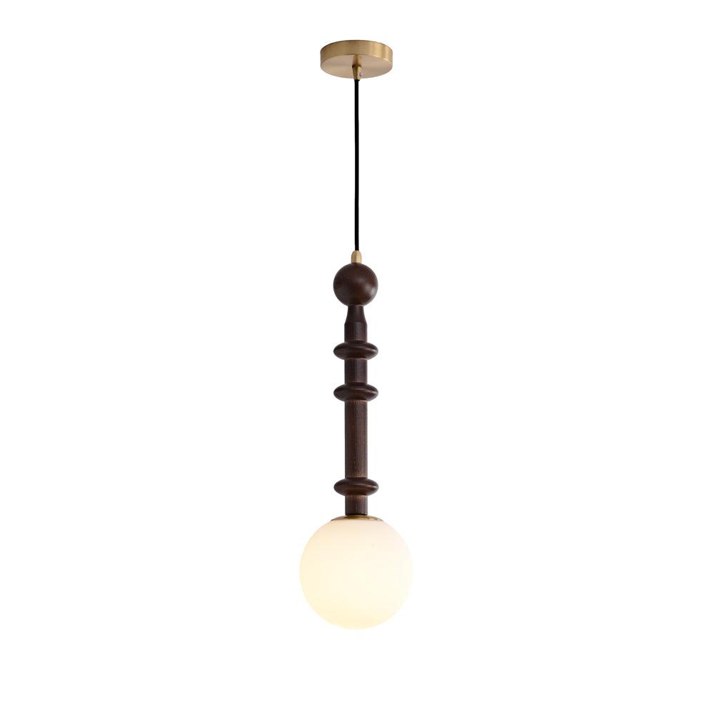 Barvel houten industriële hanglamp