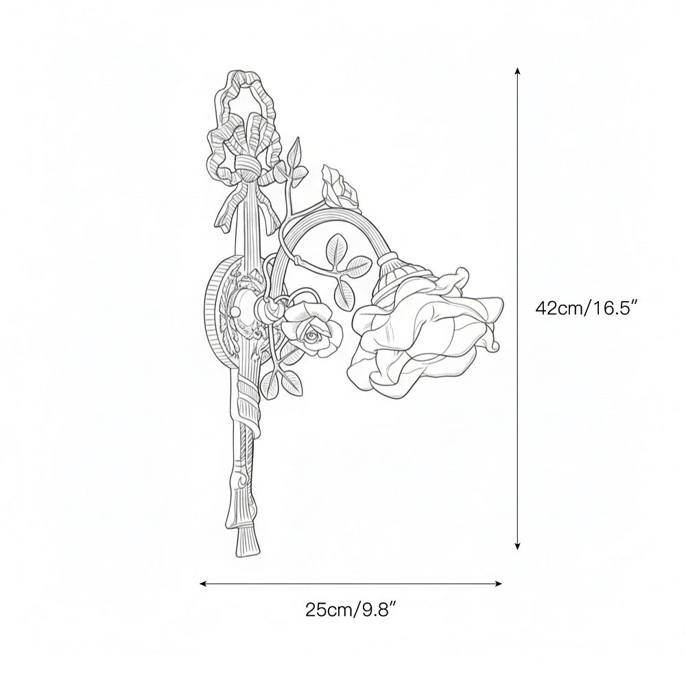 Valmora wandlamp roze