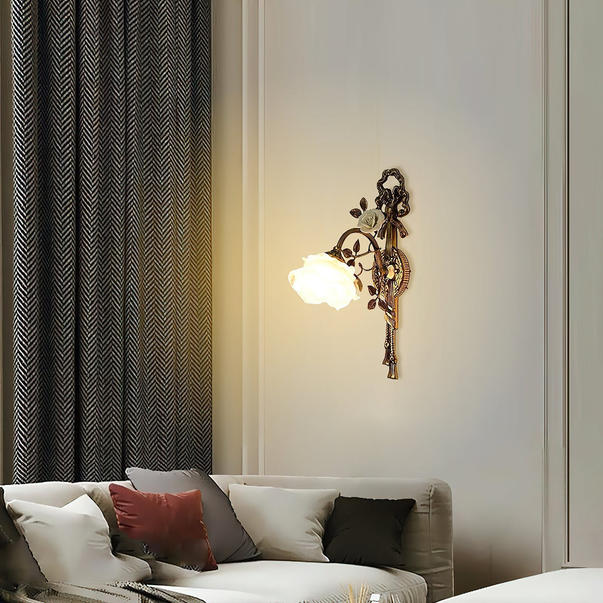 Valmora wandlamp roze