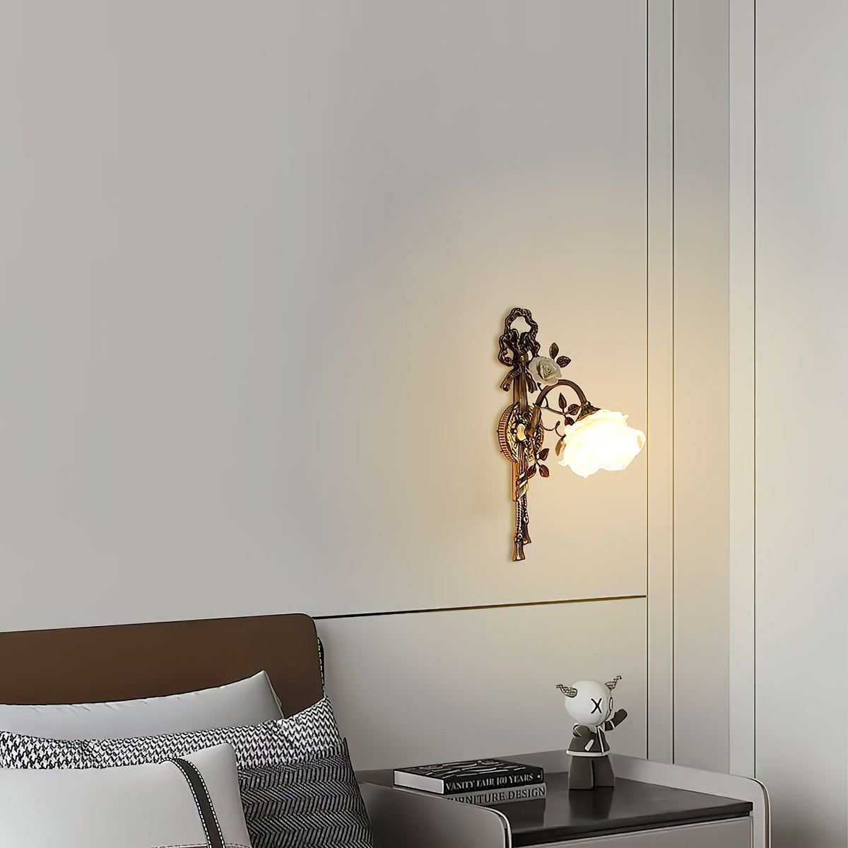 Valmora wandlamp roze