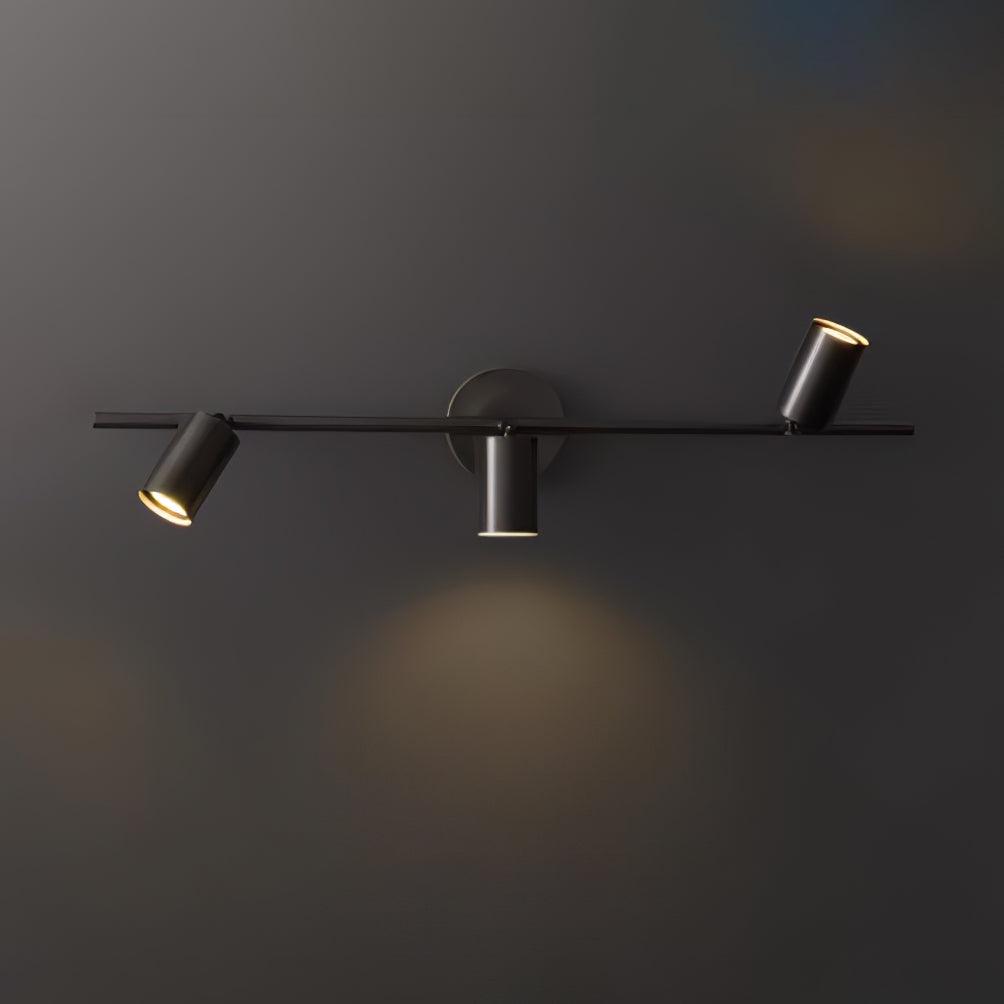 Grover draaibare messing wandlamp