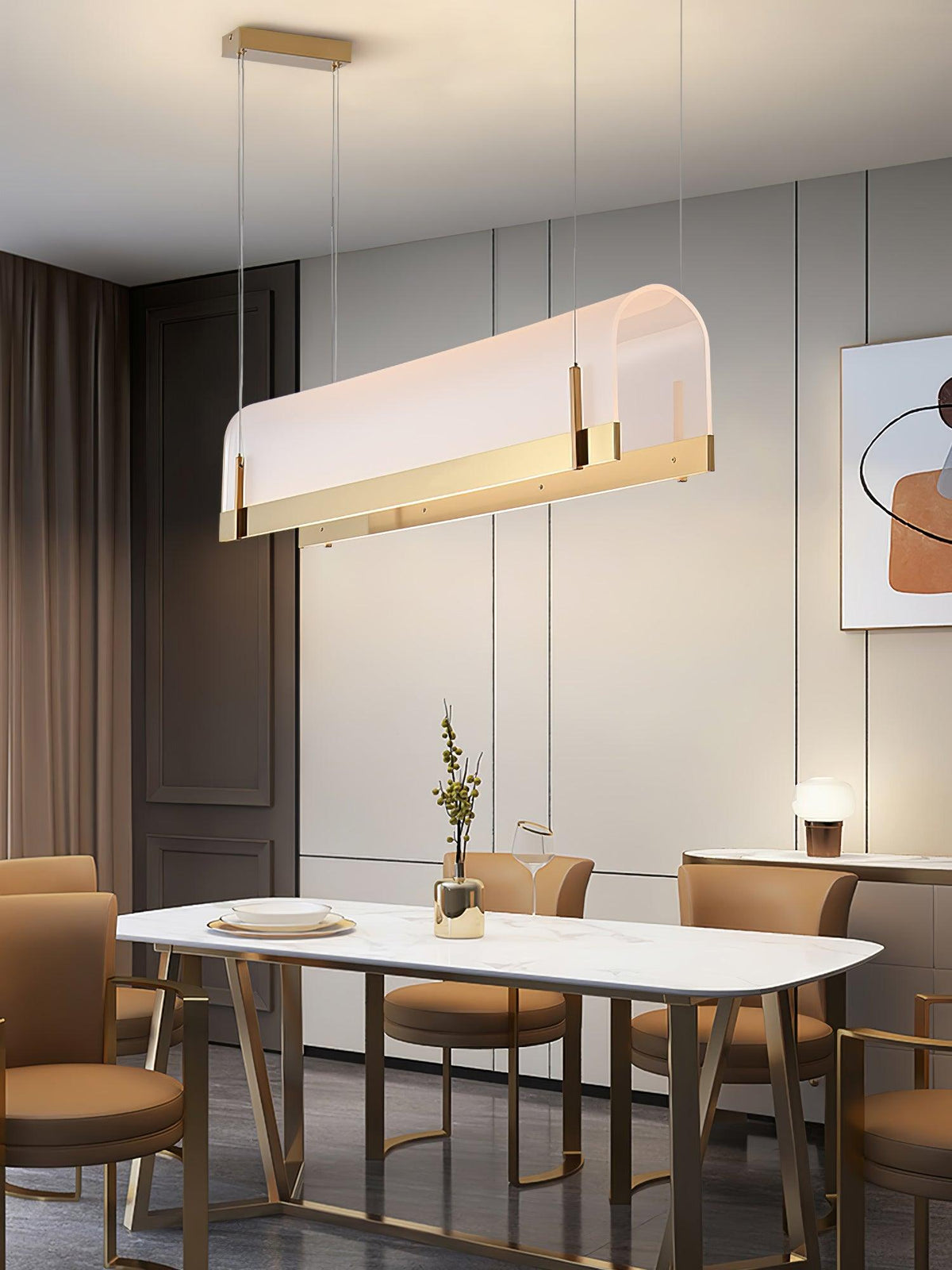 Cevinen Linear Goud hanglamp