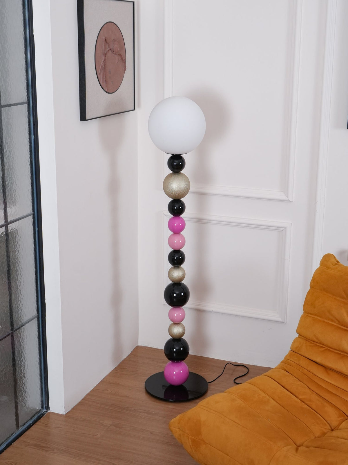 Kaleido Ronde Ballen Stapelbare vloerlamp