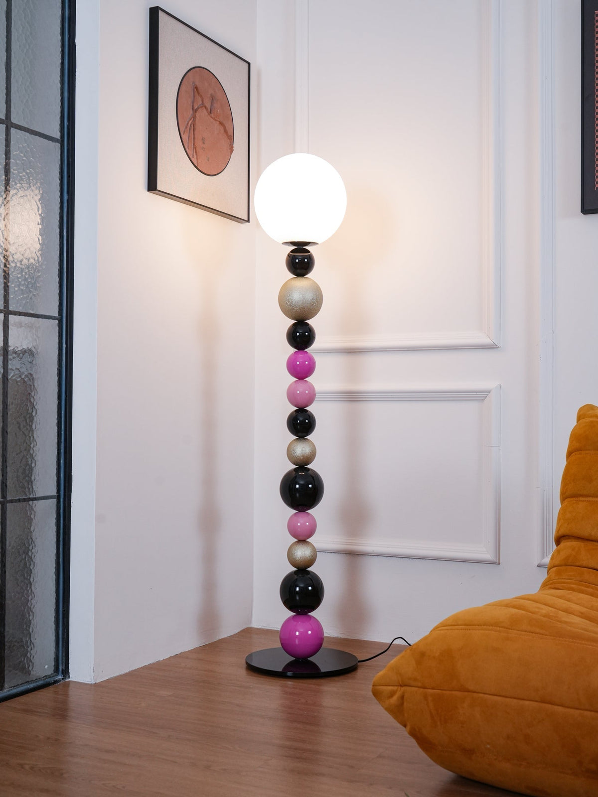 Kaleido Ronde Ballen Stapelbare vloerlamp