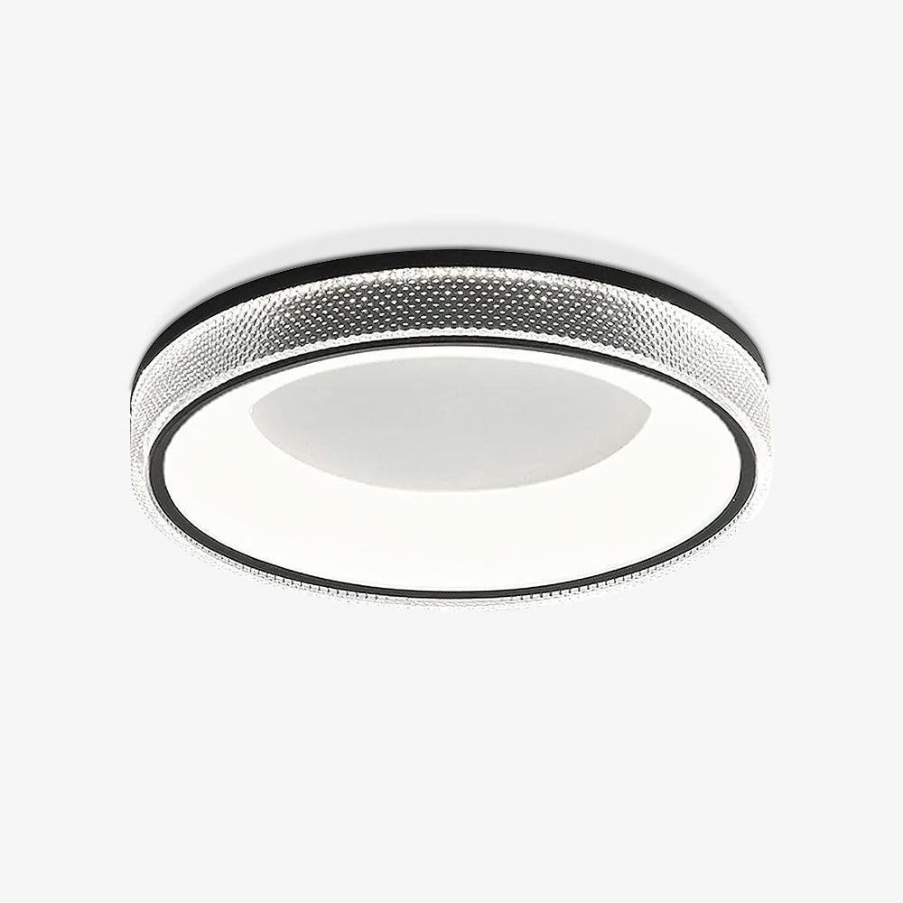 Liroxen plafondlamp ronde vorm ingezonken midden minimalistisch warm