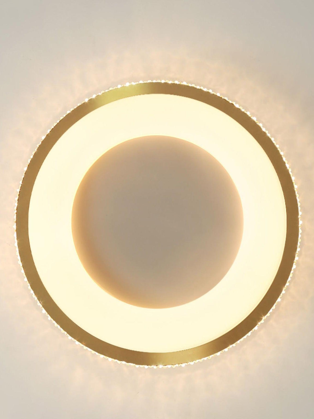 Liroxen plafondlamp ronde vorm ingezonken midden minimalistisch warm