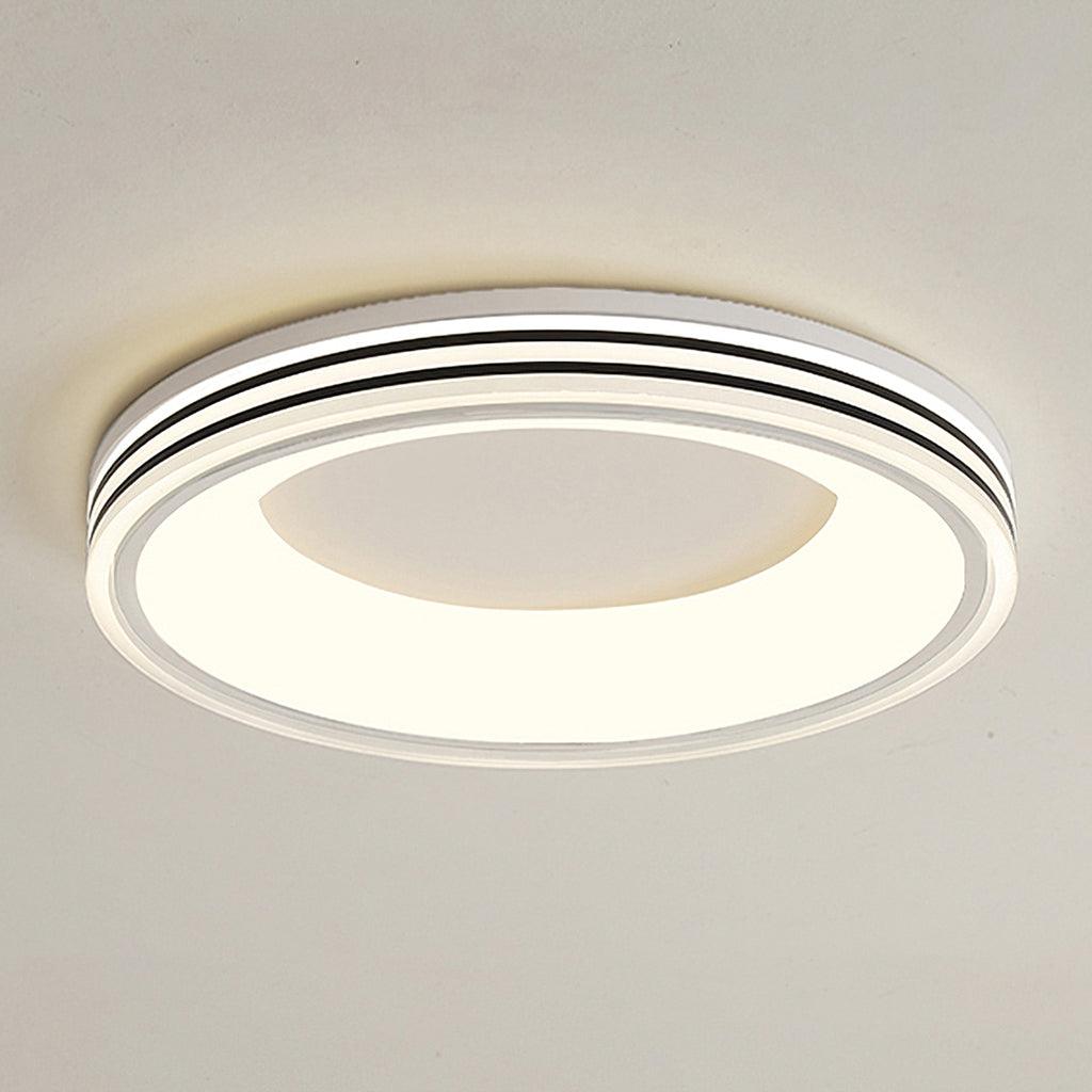 Liroxen plafondlamp ronde vorm ingezonken midden minimalistisch warm