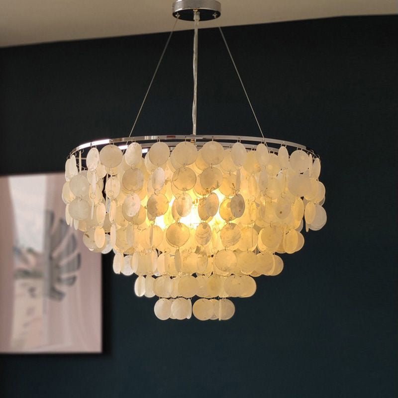 Esileth Postmodern luxe Shell Wind Chime Kroonluchter