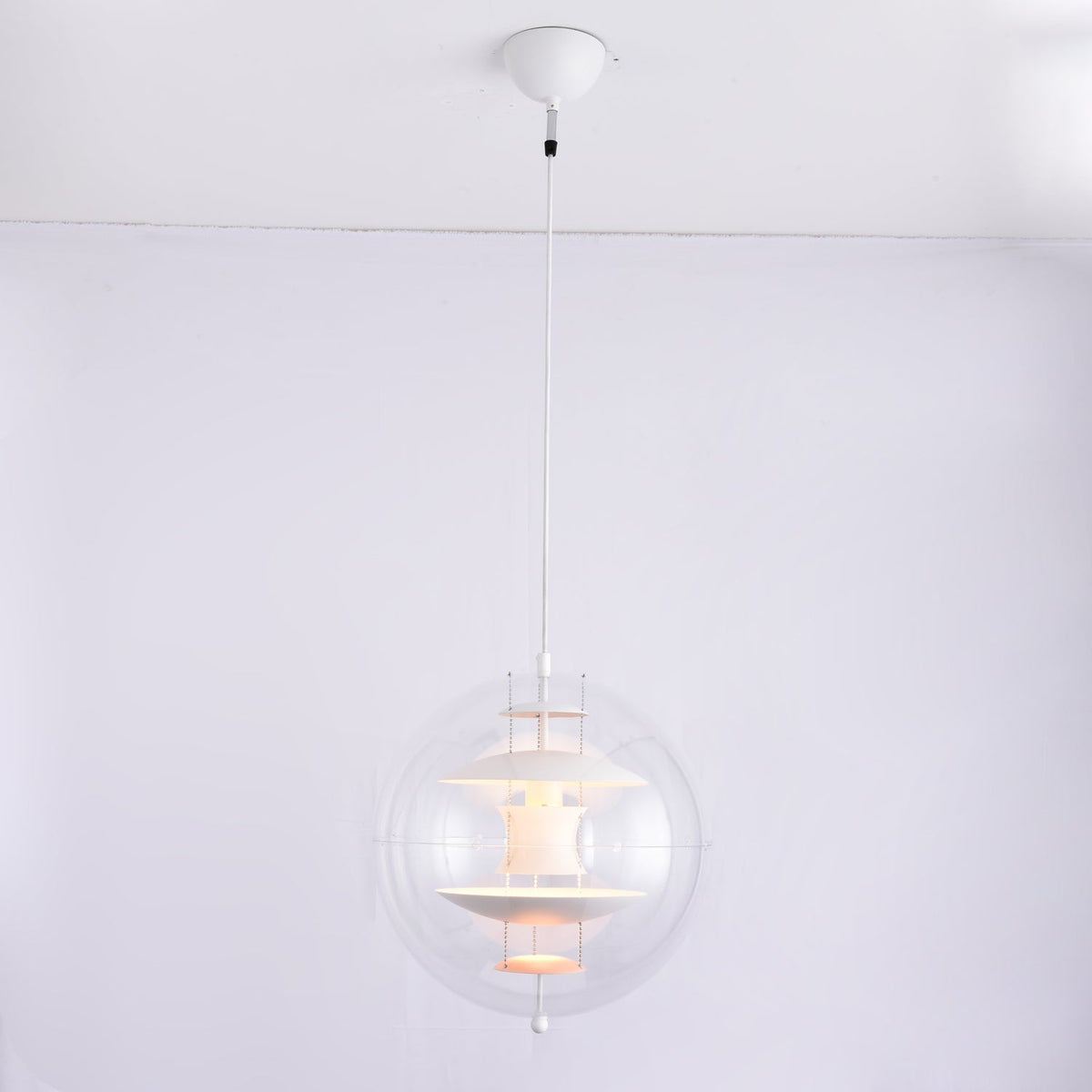 Gyan Futuristische hanglamp van aluminium