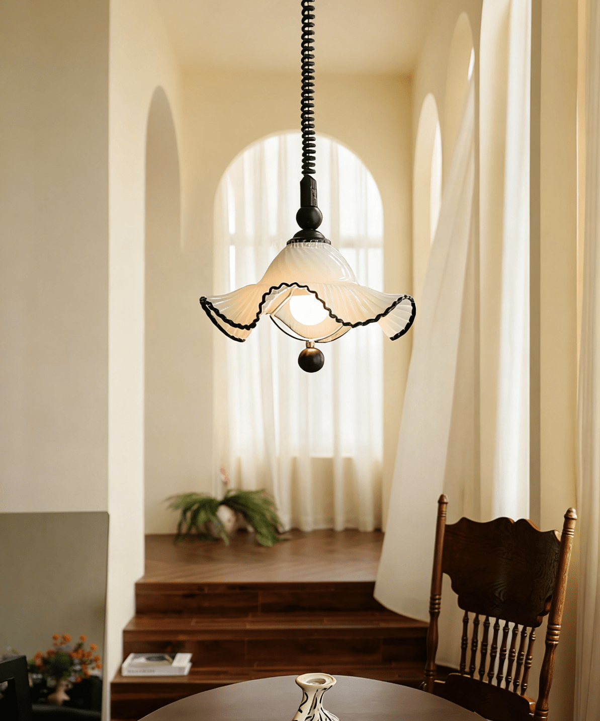 Xevs hanglamp met lampenkap