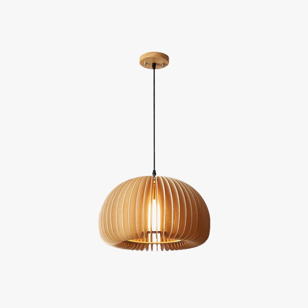 Ozawa Moderne Design Ronde LED Hanglamp Hout Woonkamer Keuken
