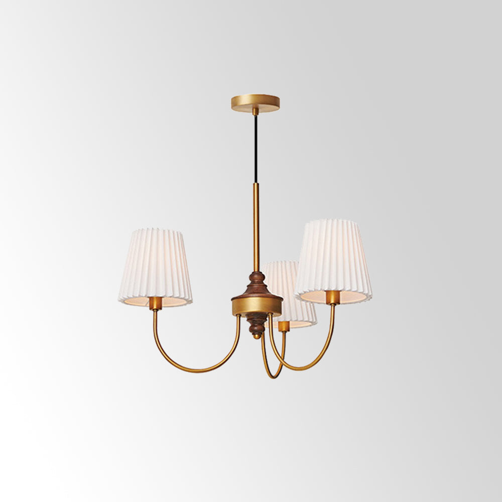 Eryn Moderne Retro Design Kroonluchter Metalen/Stof Kunststoffen Wit/Groen Eetkamer/Woonkamer