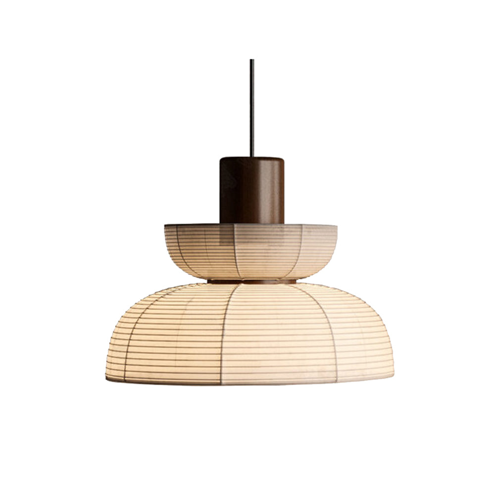 Ozawa Design LED Hanglamp Metaal/Stof Beige Slaap/Woon/Eetkamer