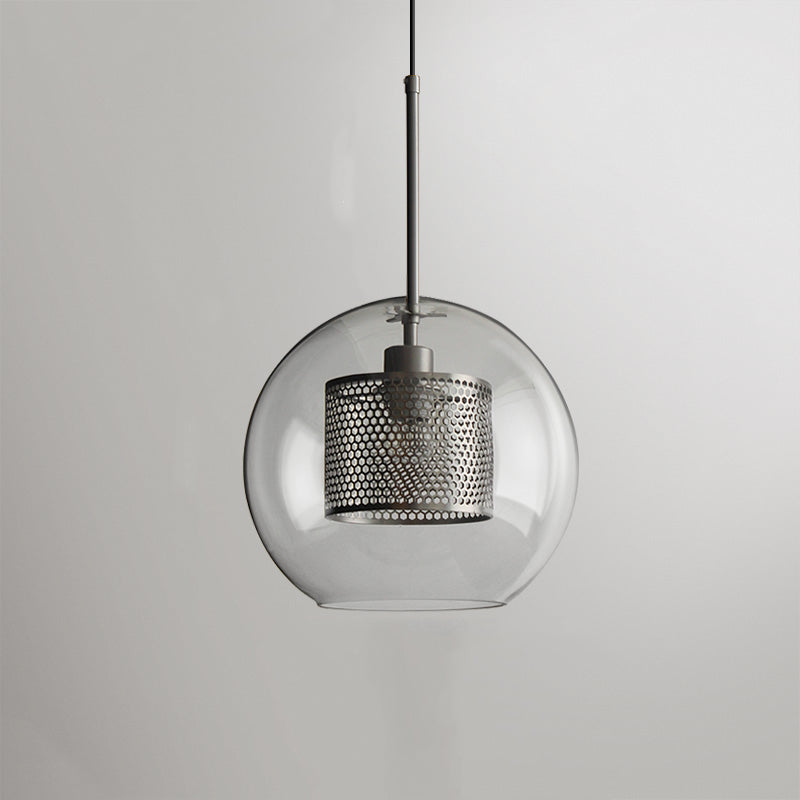 Oneal Retro Ronde LED Hanglampen Gouden Metaal Glas Woonkamer