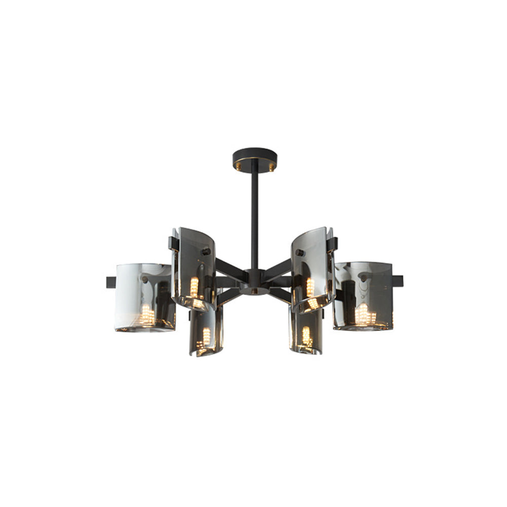 Evette Moderne Design LED Minimalistische Metaal Hanglamp Met Meerdere Koppen Zwart/Goud Slaap/Eetkamer
