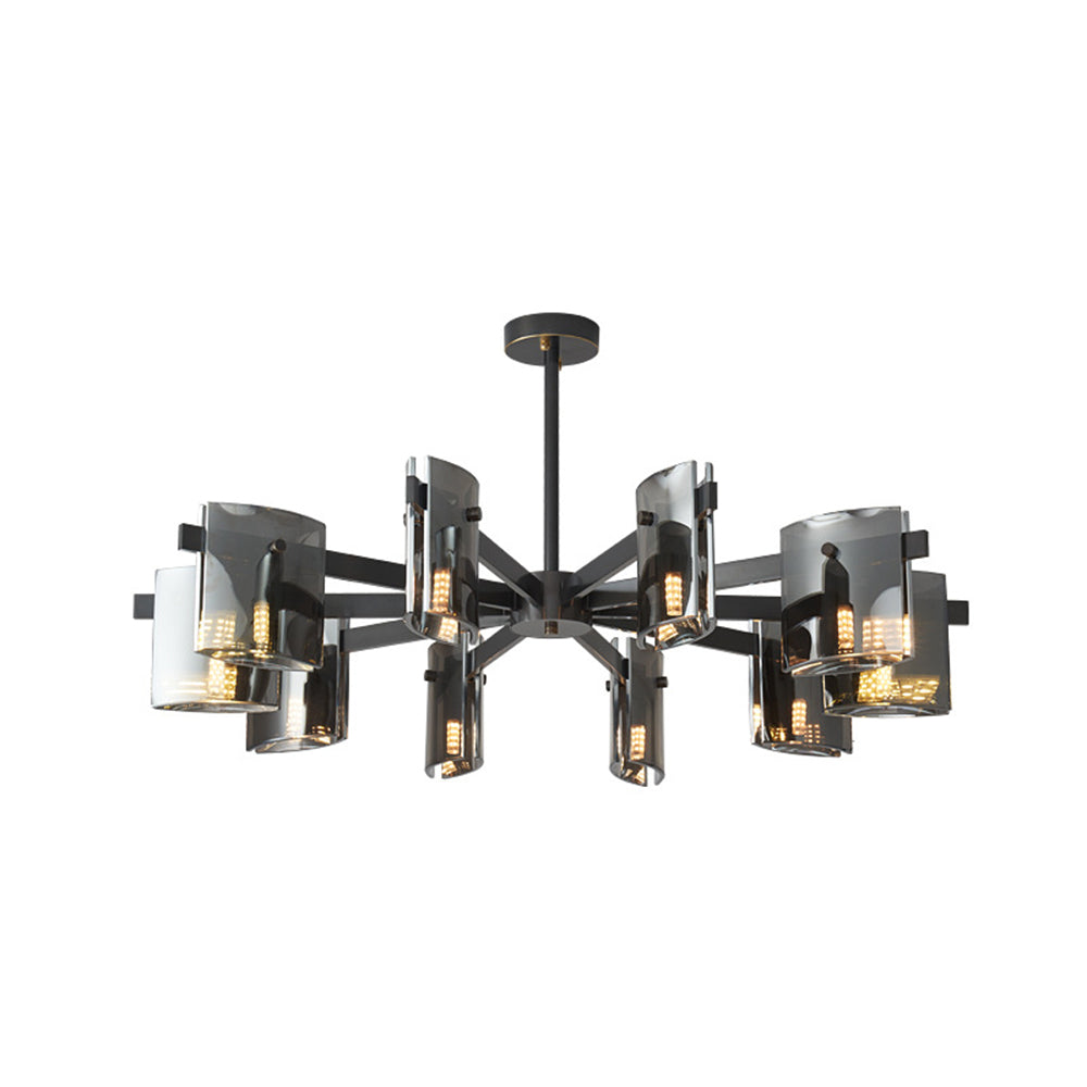 Evette Moderne Design LED Minimalistische Metaal Hanglamp Met Meerdere Koppen Zwart/Goud Slaap/Eetkamer
