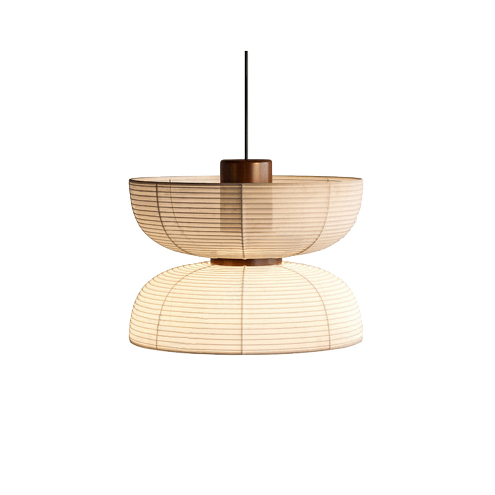 Ozawa Design LED Hanglamp Metaal/Stof Beige Slaap/Woon/Eetkamer