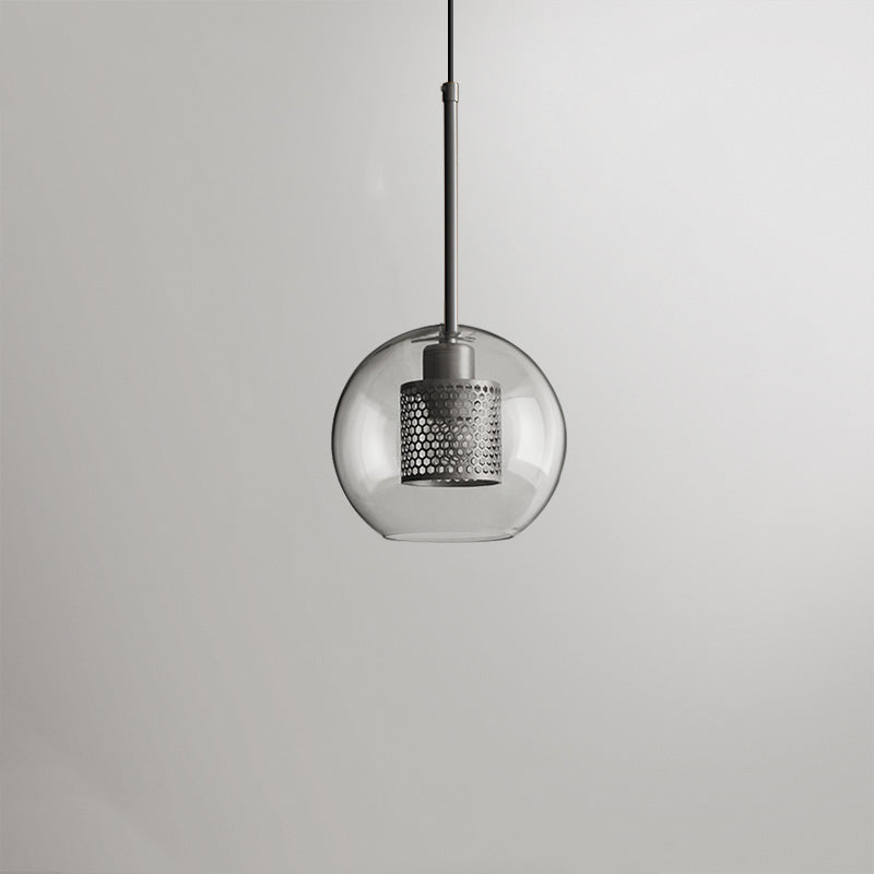 Oneal Retro Ronde LED Hanglampen Gouden Metaal Glas Woonkamer