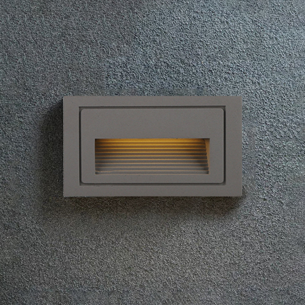 Orr Moderne Wandlamp Zwart/Wit/Grijs Metaal Buiten Trappenhuis
