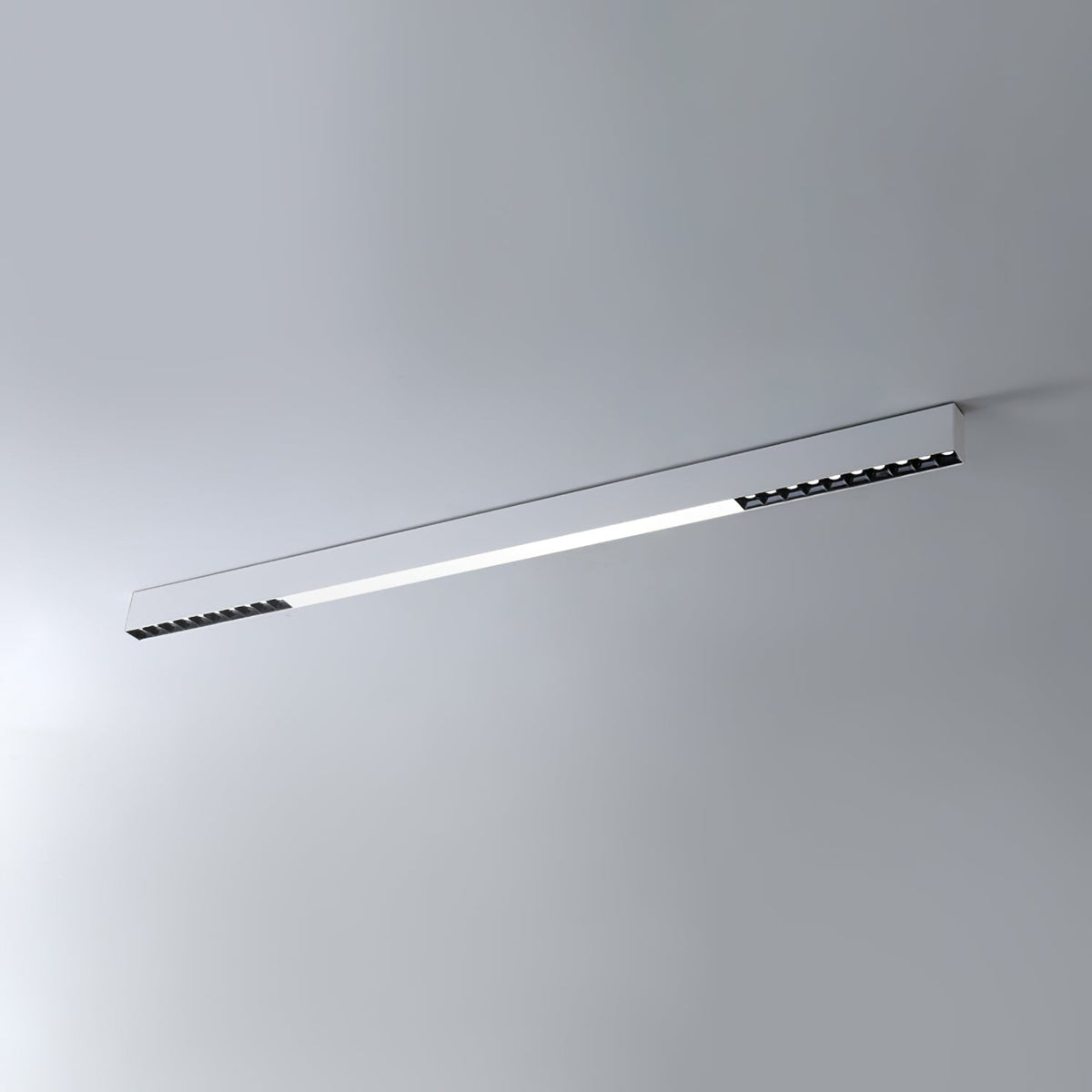 Line Moderne aluminium zwevende plafondlamp