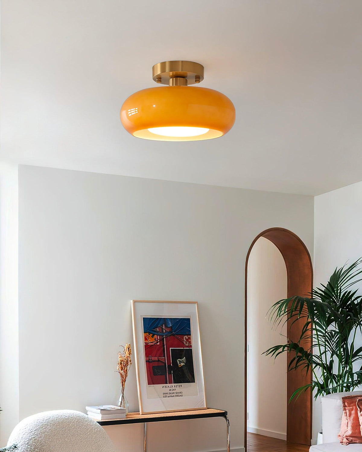 Liorelella glazen plafondlamp