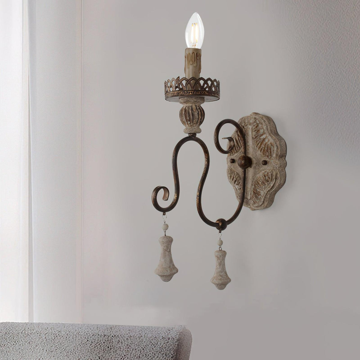 Aurzore Mid-century Traditionele wandlamp