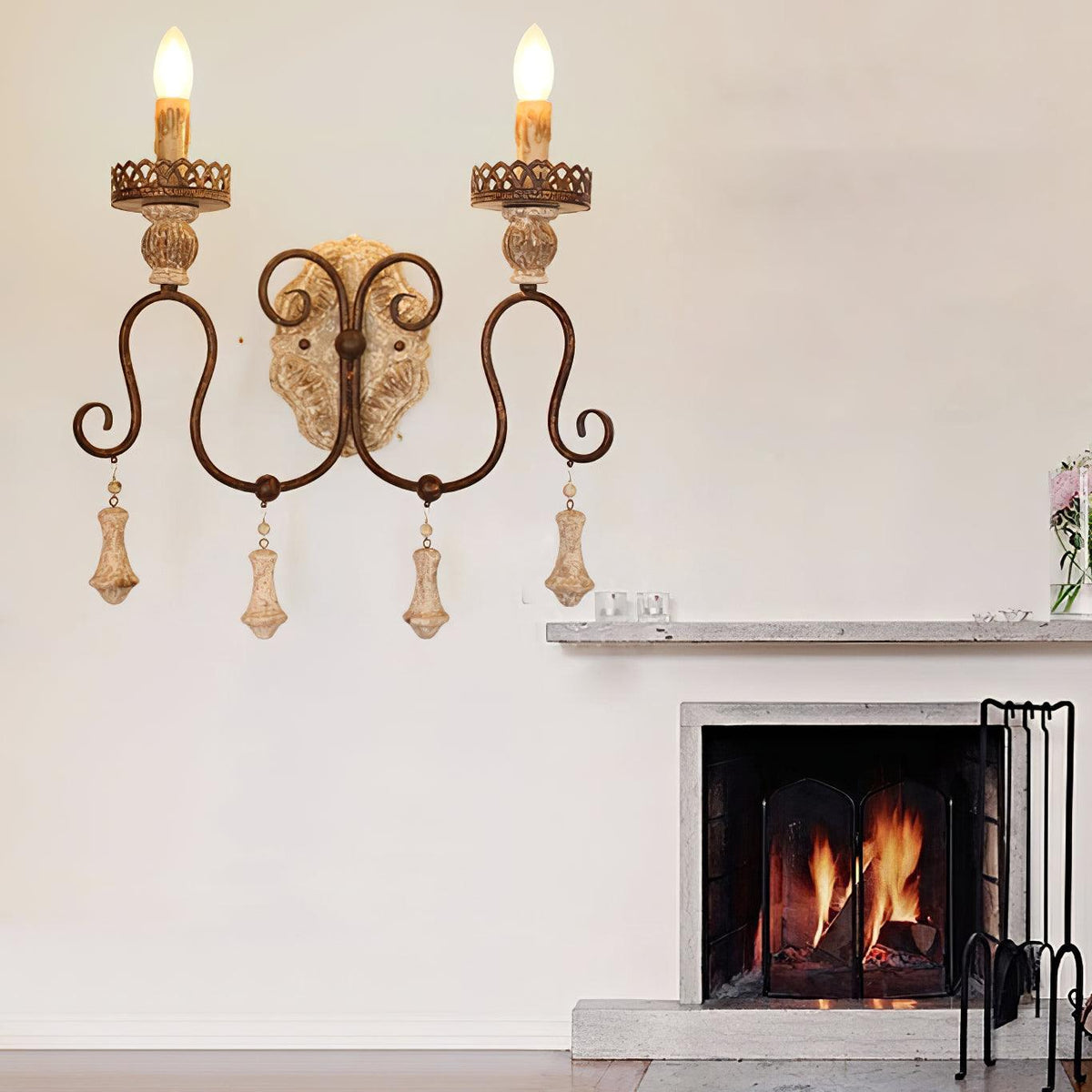 Aurzore Mid-century Traditionele wandlamp