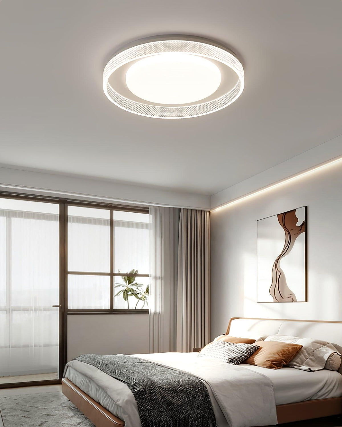 Xeld Moderne plafondlamp minimalistisch Blink Plus