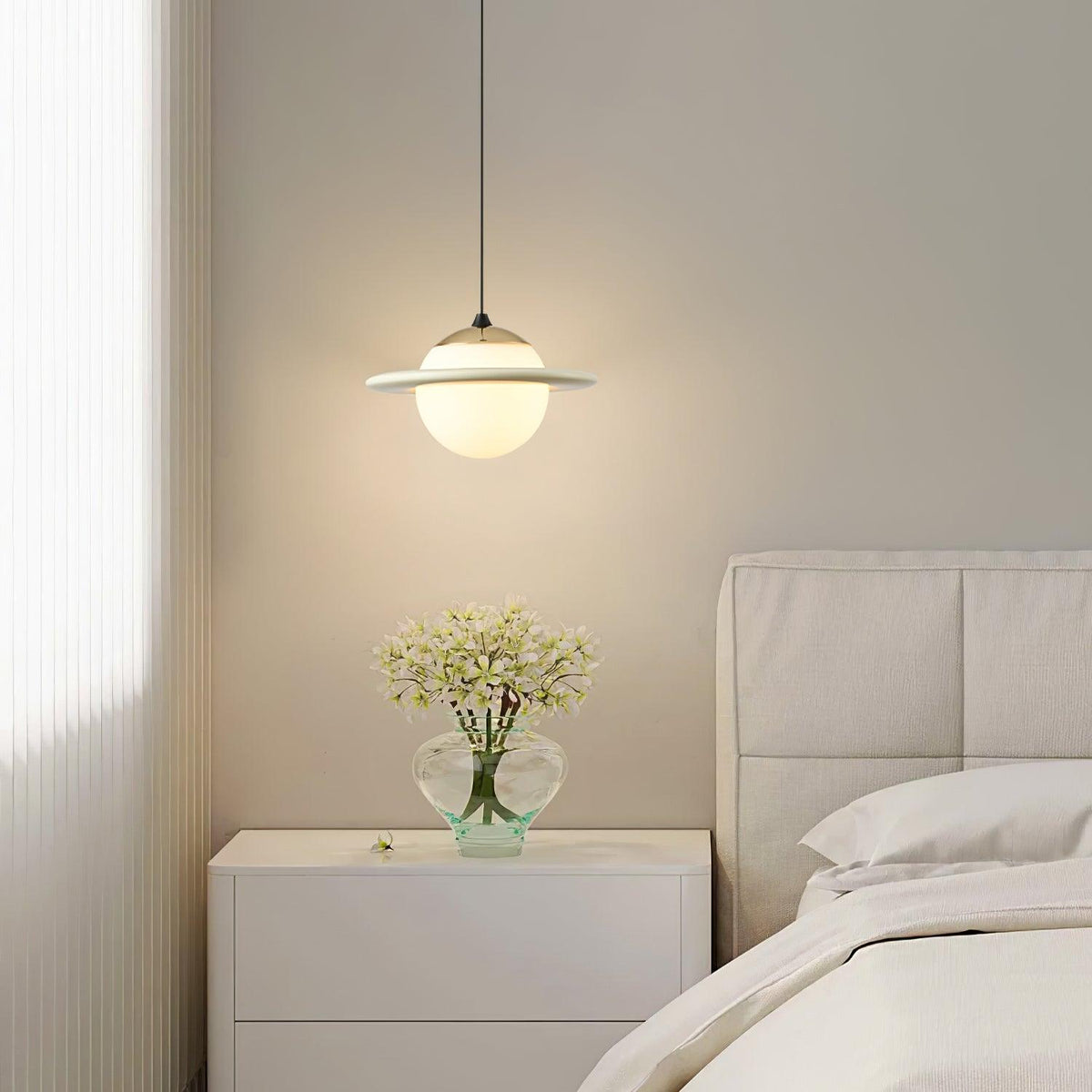 Nuvana hanglamp van glas en PC