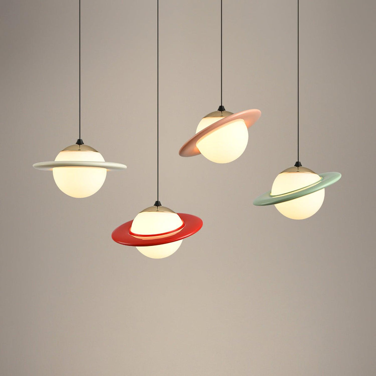 Nuvana hanglamp van glas en PC