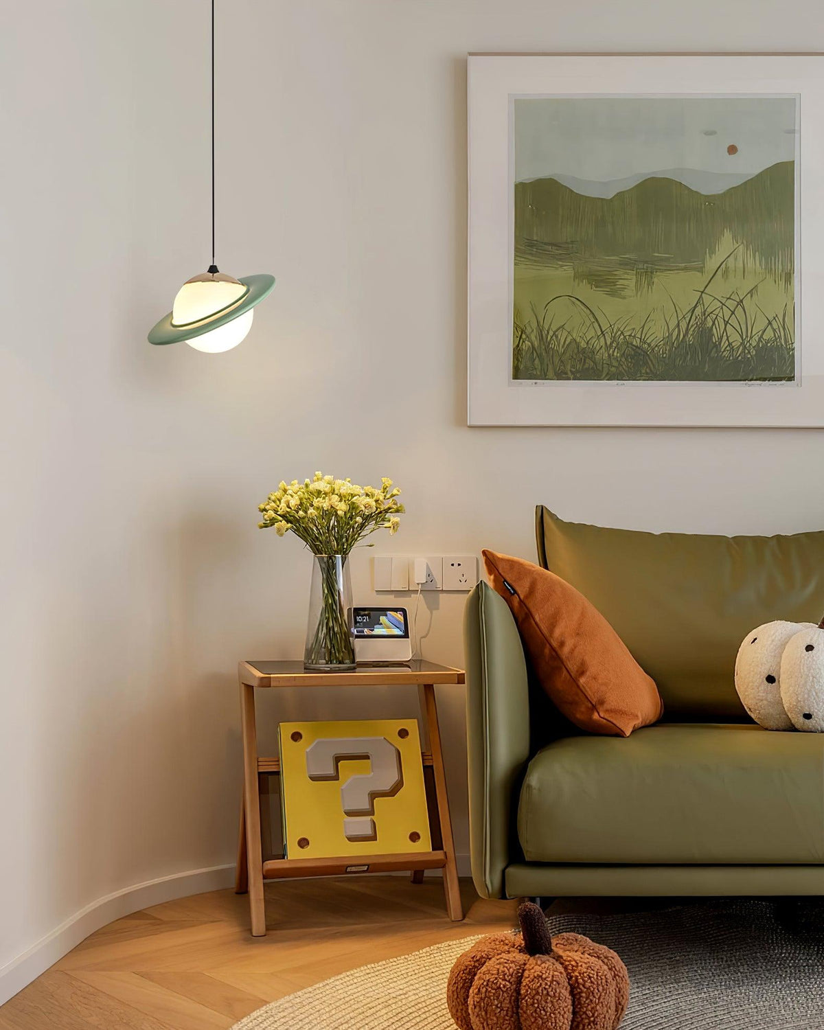 Nuvana hanglamp van glas en PC