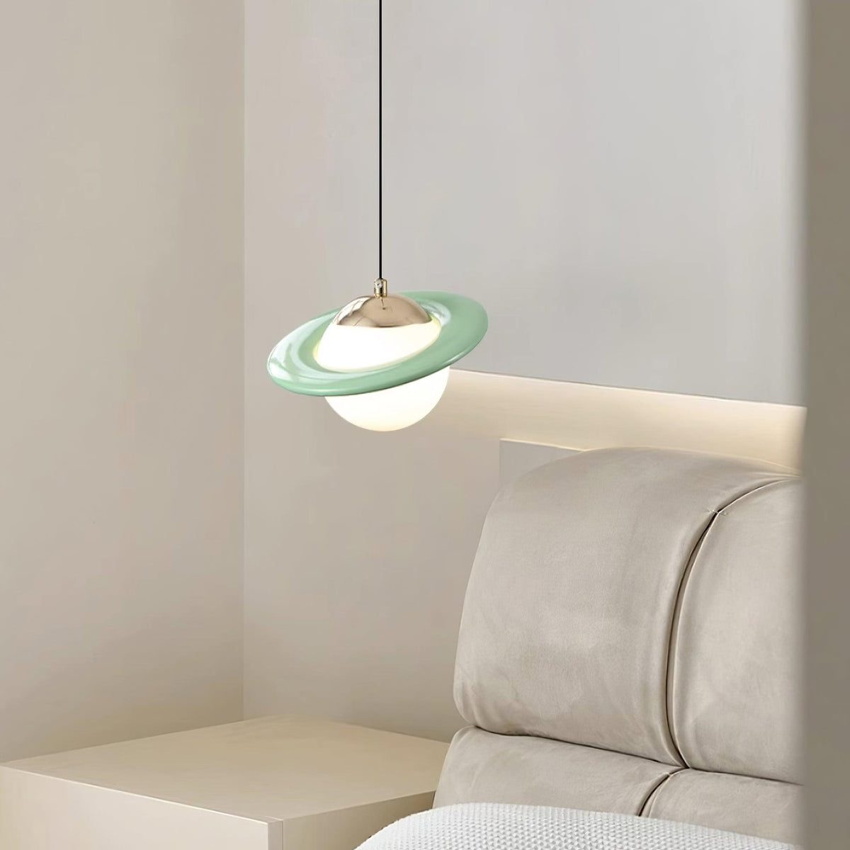 Nuvana hanglamp van glas en PC