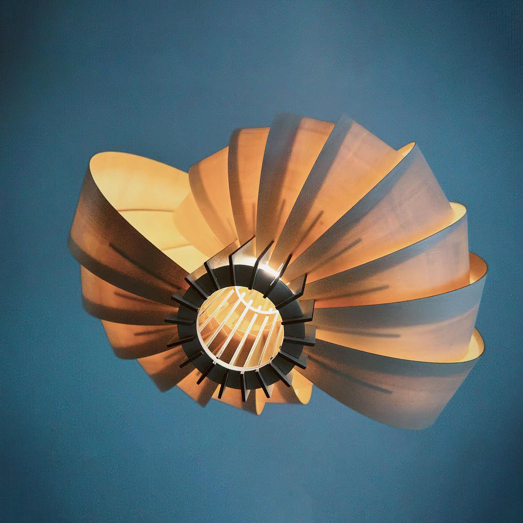 Ivraeus Premium elegantie Ring Houten hanglamp
