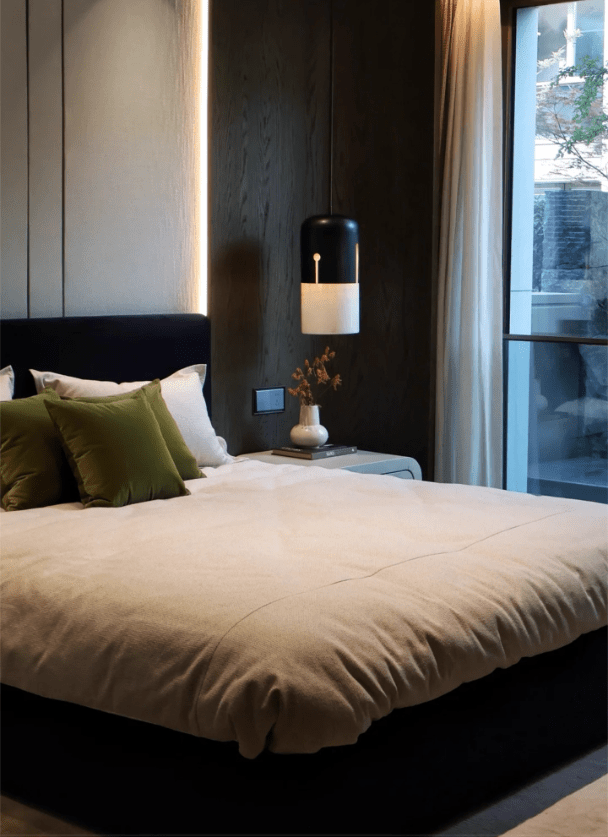 Silas Albast Tweekleurig Capsulevorm Hanglamp