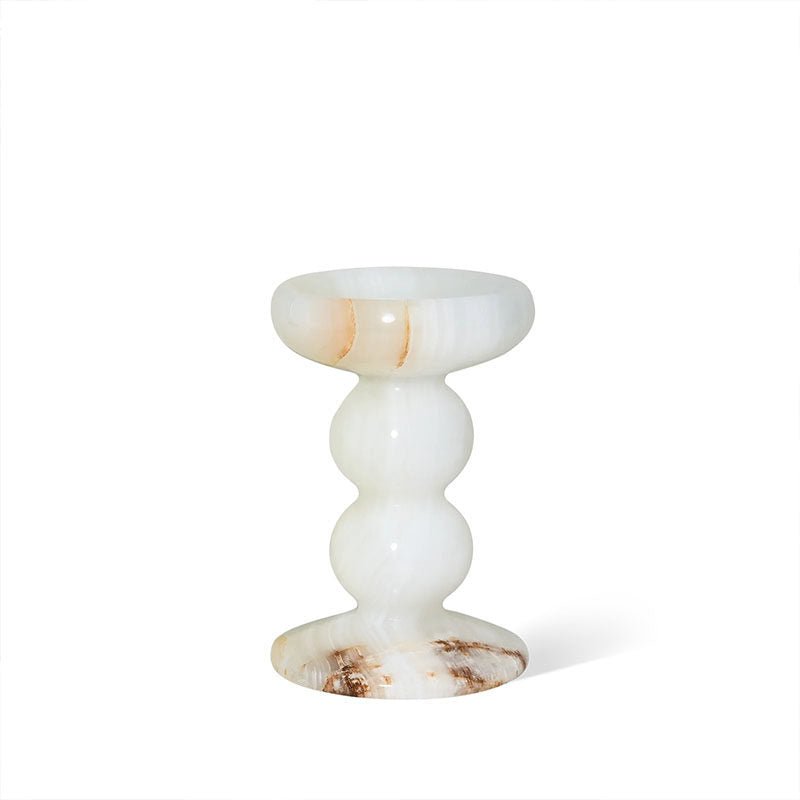 Totem jade kaarsenhouder