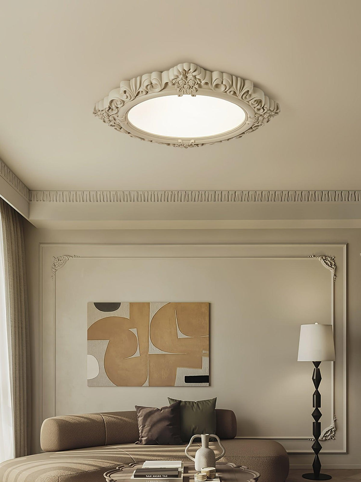 Avraee sculpteerde resinhanglamp plafondlamp van hars