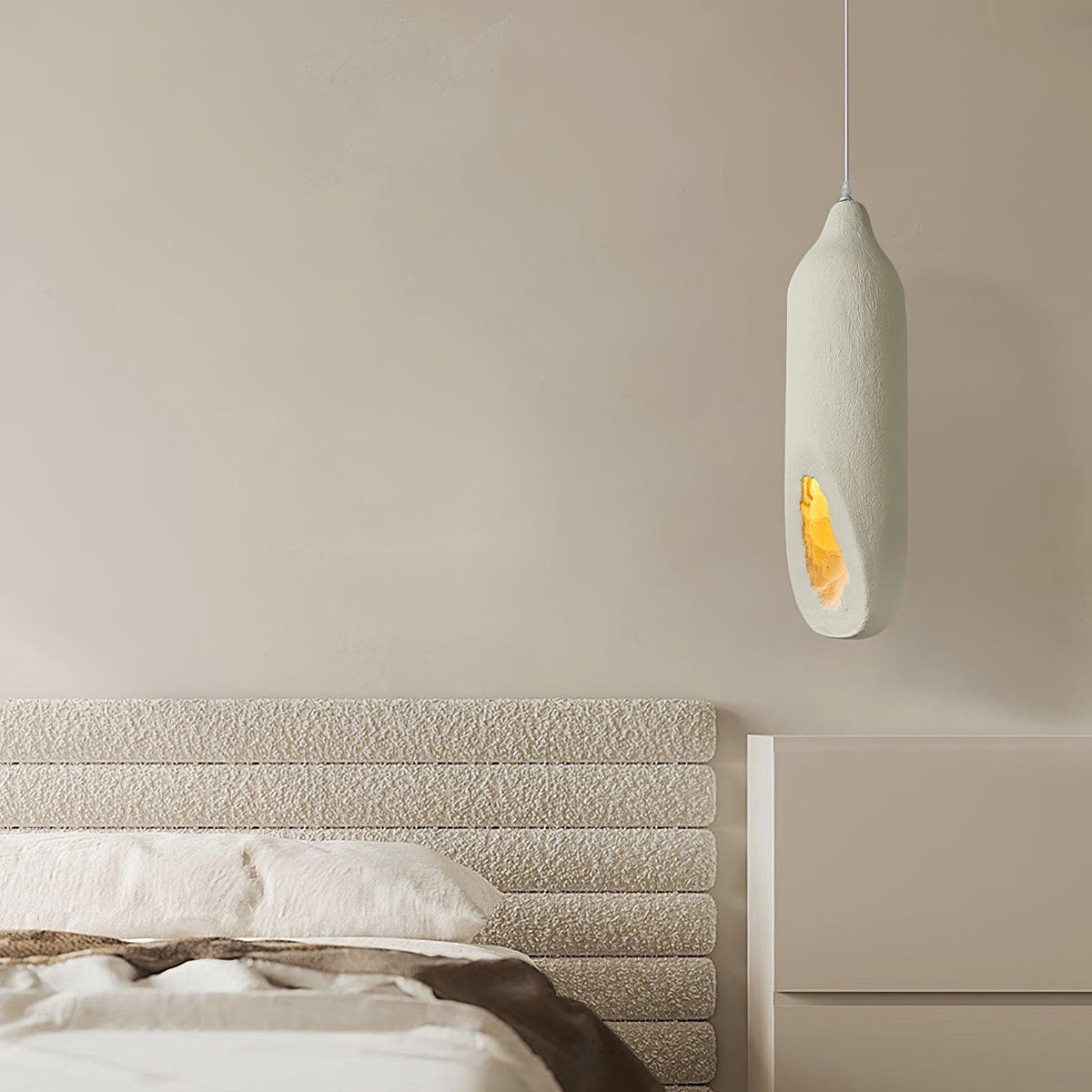 Anorion Moderne minimalistische hanglamp van plastic