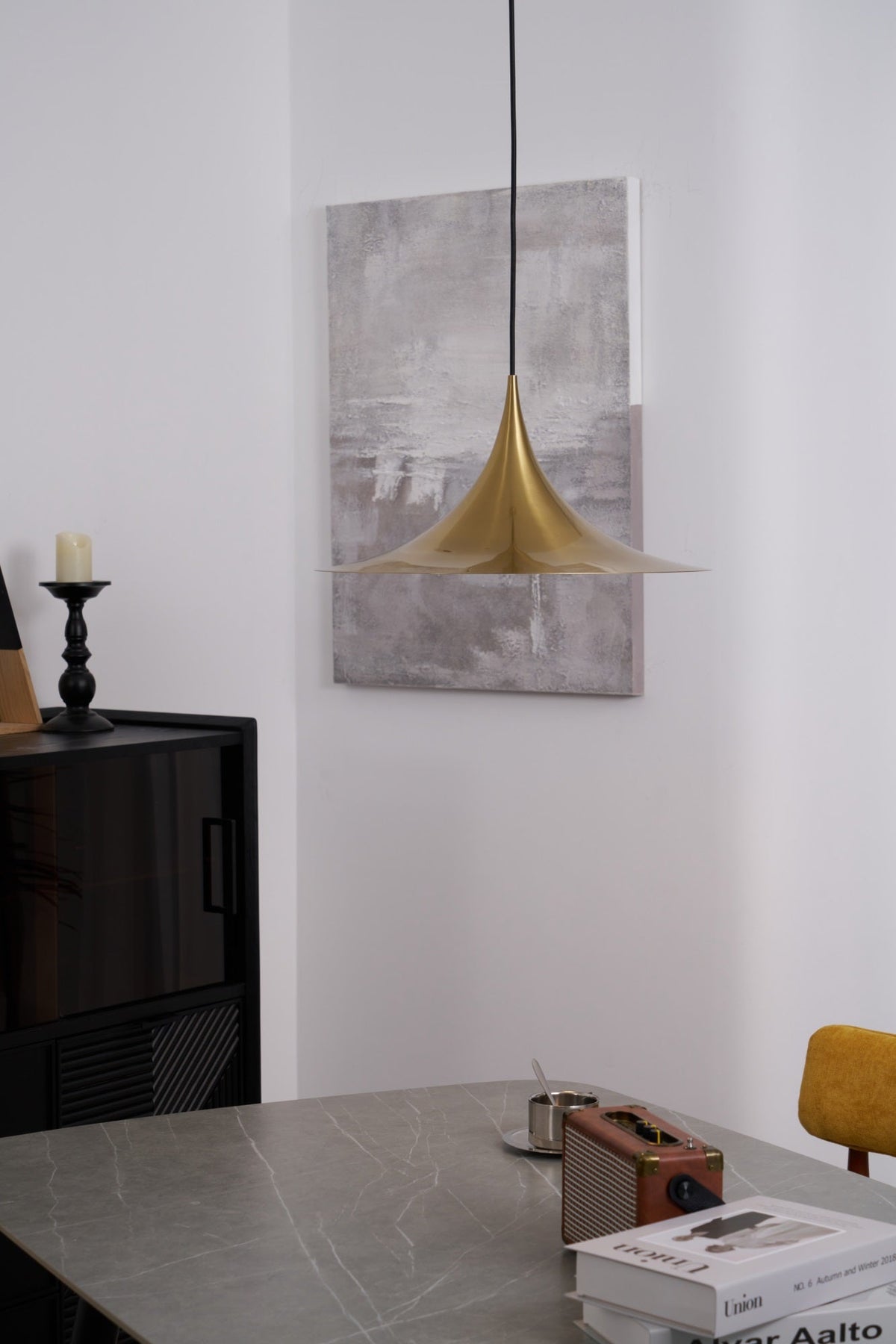 Valerira hanglamp van staal