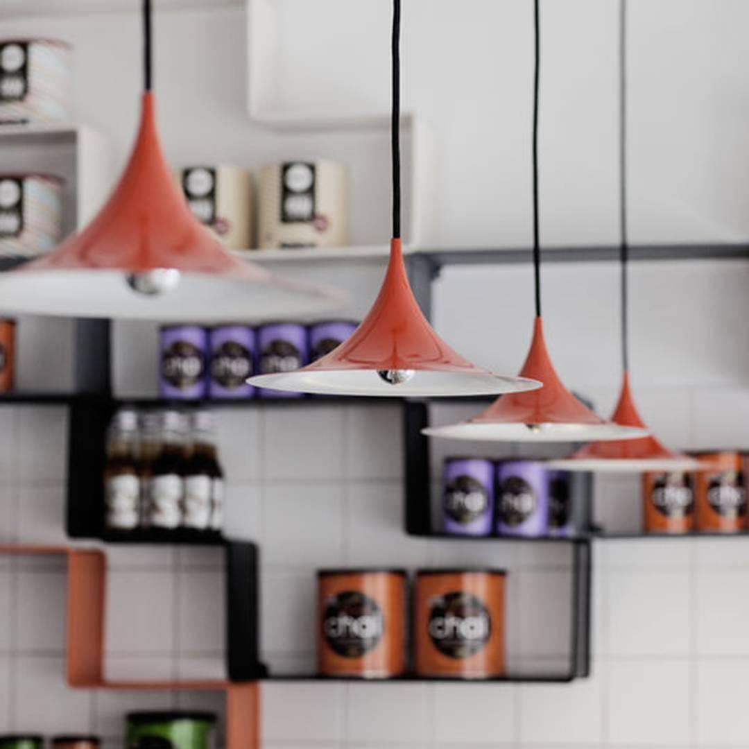 Valerira hanglamp van staal
