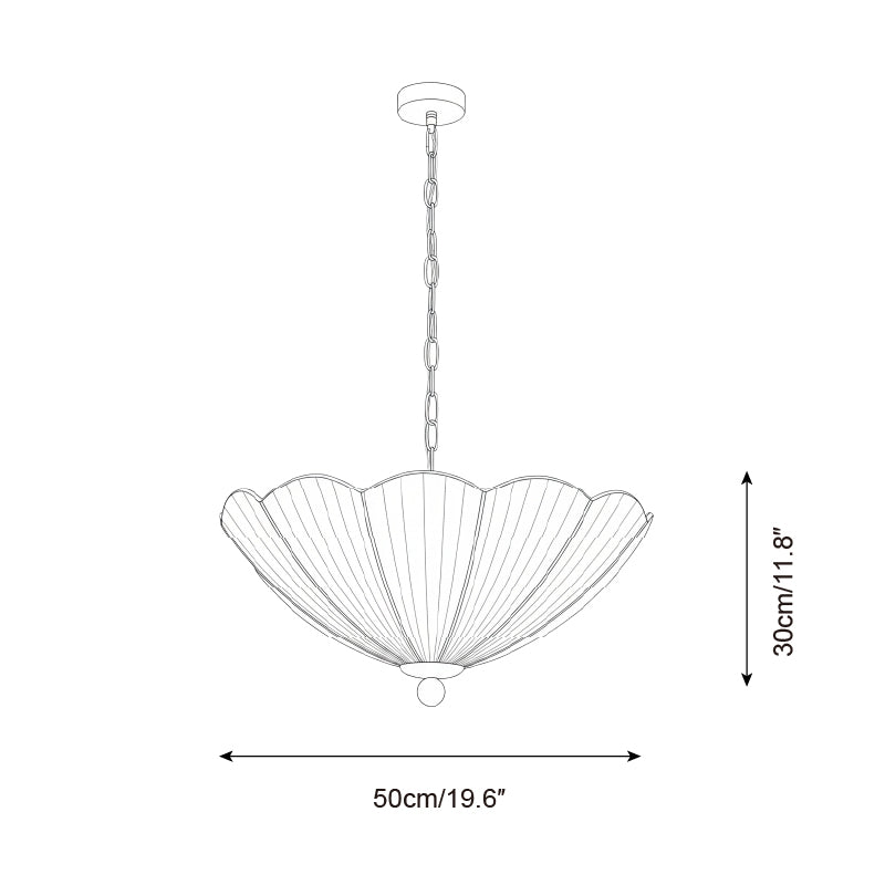 Travertin hanglamp